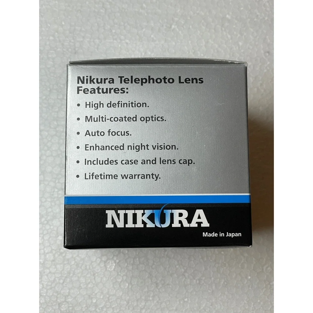Nikura‎ Lens 58 mm mount 0.5X Wide Angle + 2.0X Telephoto For Digital Camera
